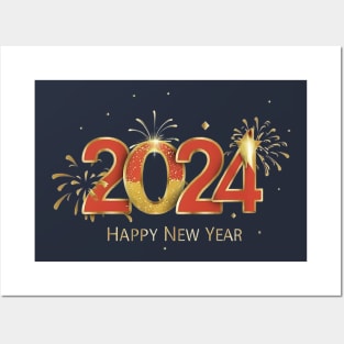 Happy New Year Posters and Art